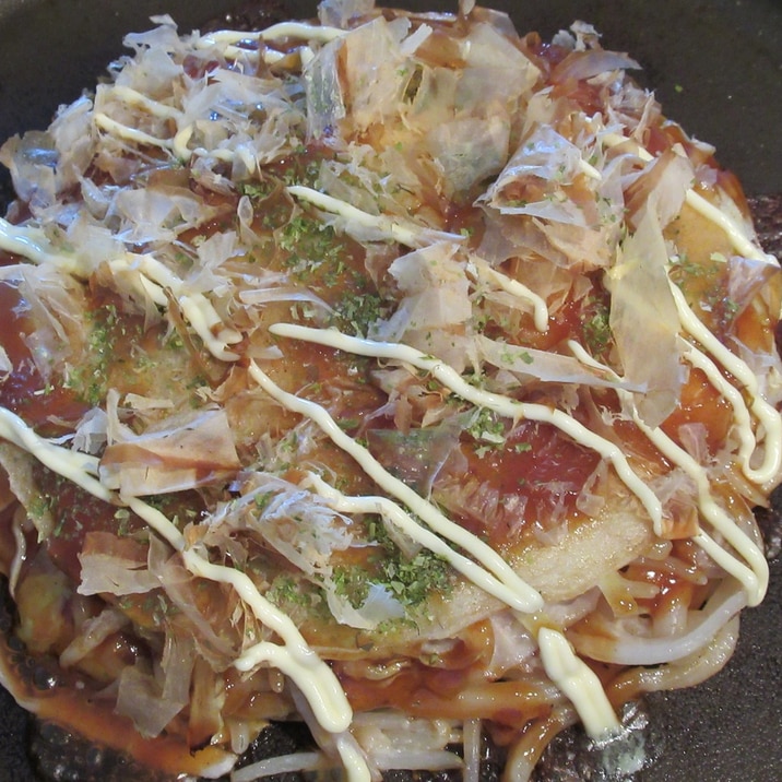 お好み焼き！肉玉うどん